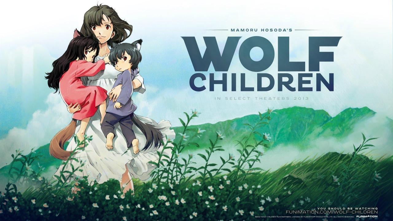 فيلم Wolf Children 2012 مترجم كامل HD